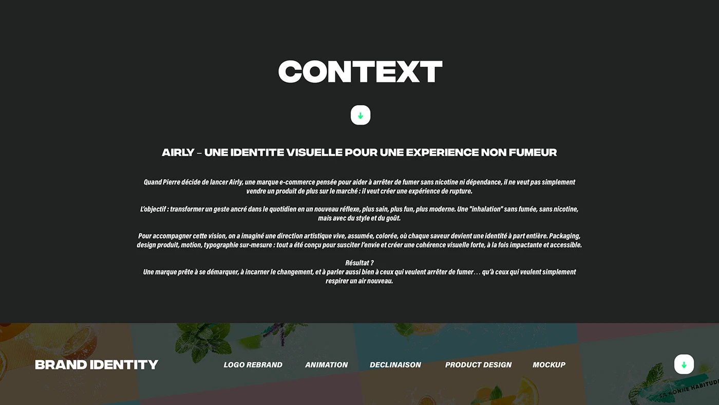 Airly – Branding & Packaging – Vue 1