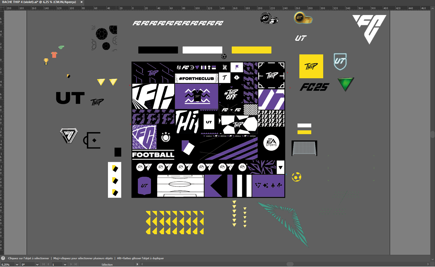 EA SPORT & THIP – Impression & Design sur Toile – Vue 5