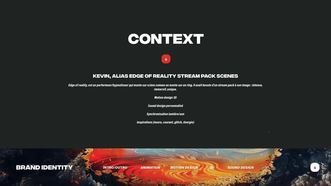 Edge of Reality – Motion 3D & Sound Design – Vue 2