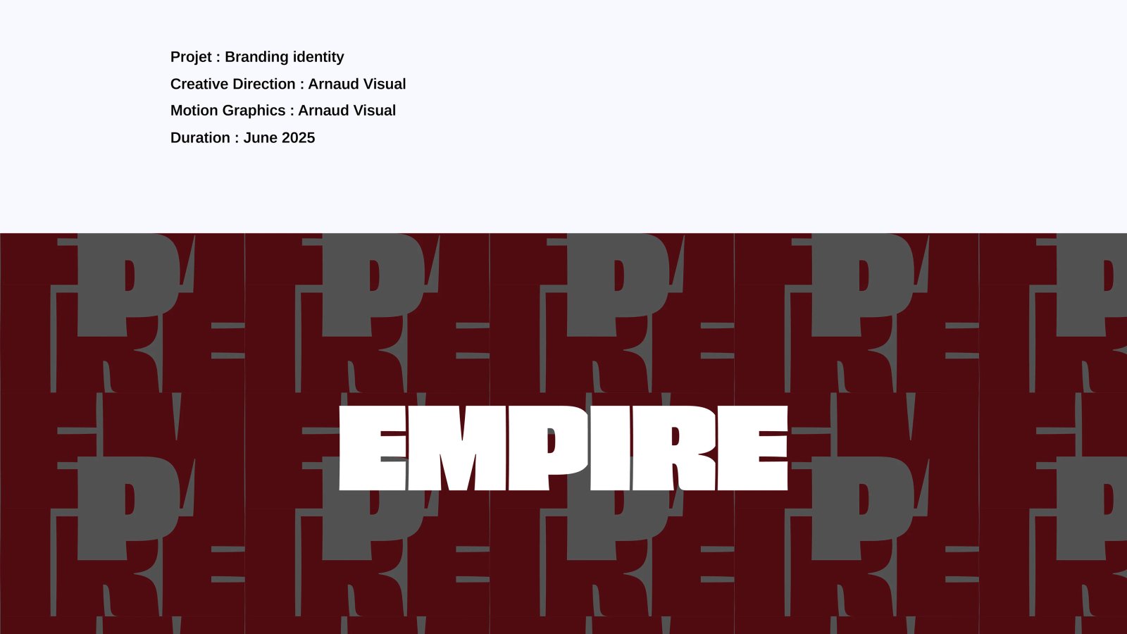 EMPIRE – Podcast Branding – Vue 3