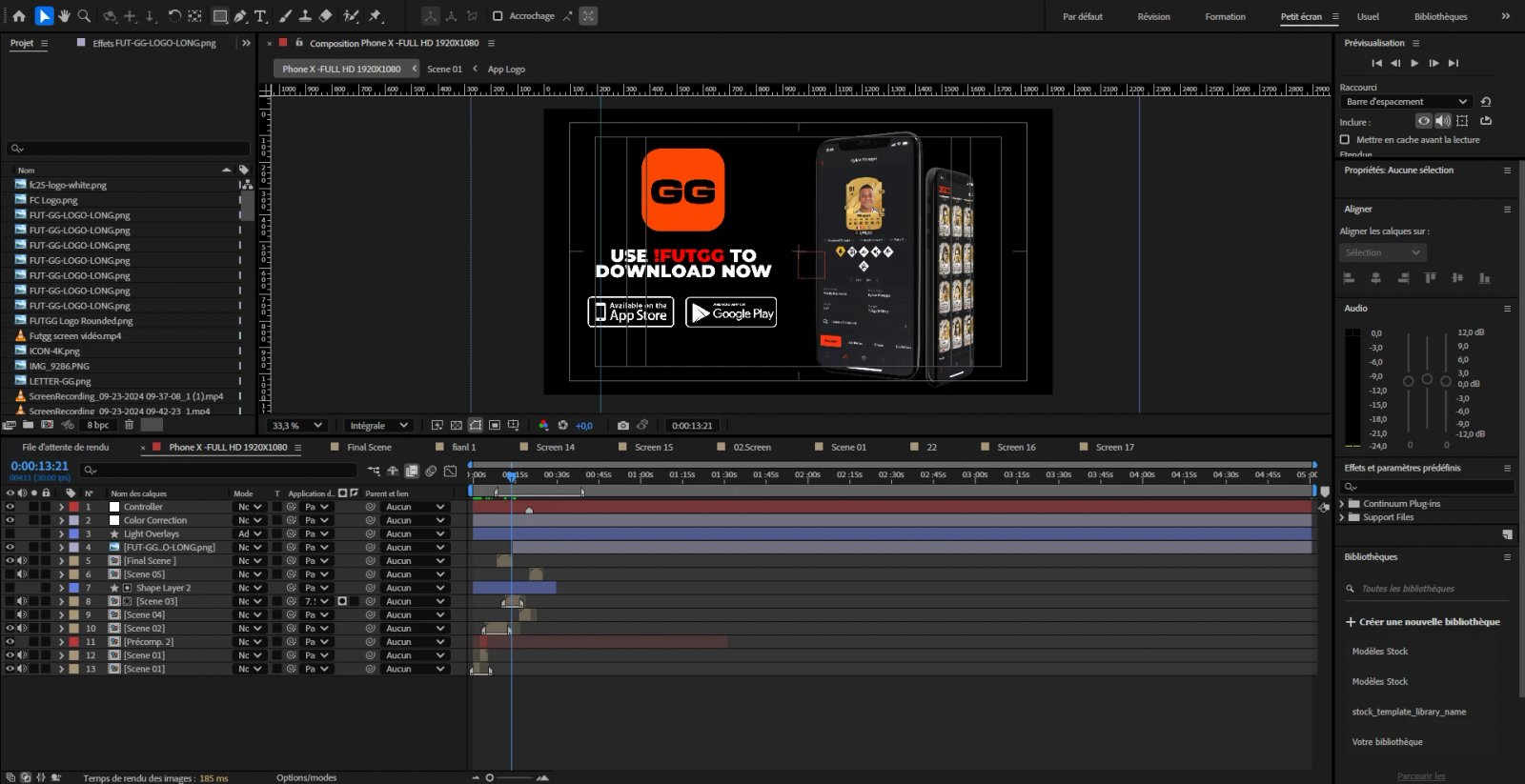 FUT GG – Motion Design – Vue 2