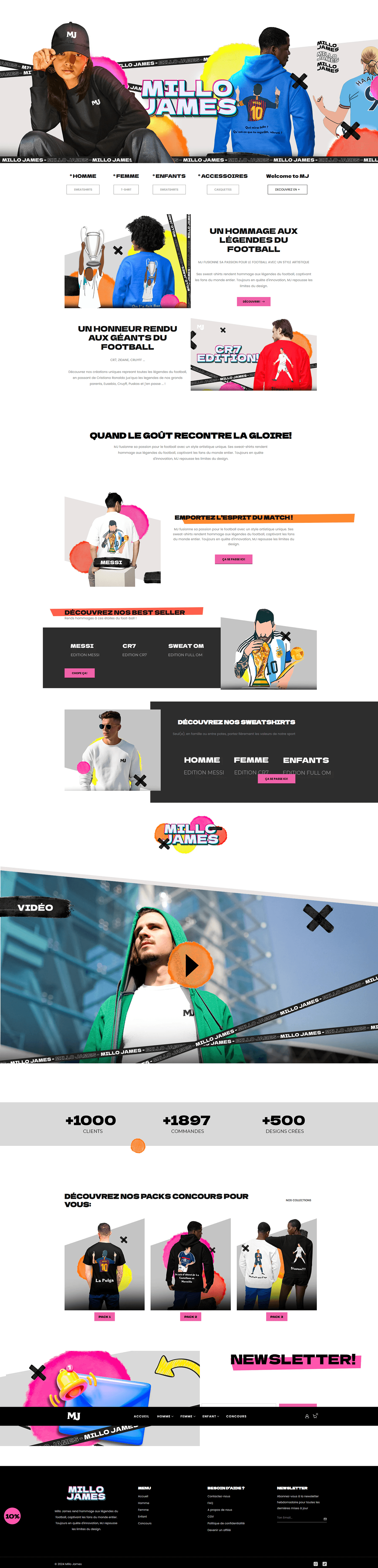 Millo James – Branding & Website Design – Vue 20