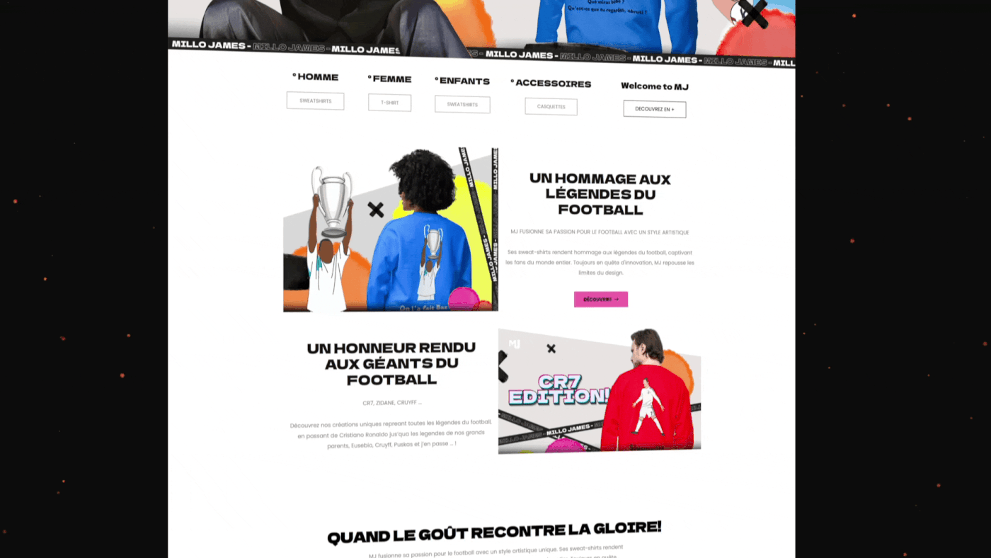 Millo James – Branding & Website Design – Vue 10