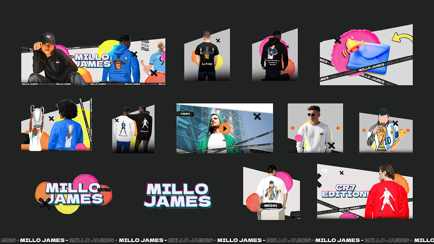 Millo James – Branding & Website Design – Vue 15