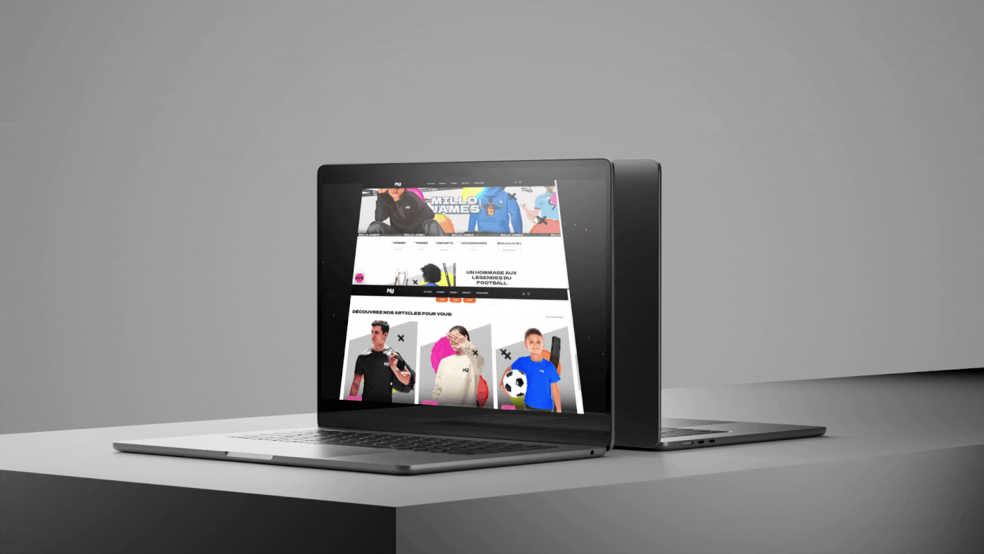 Millo James – Branding & Website Design – Vue 19