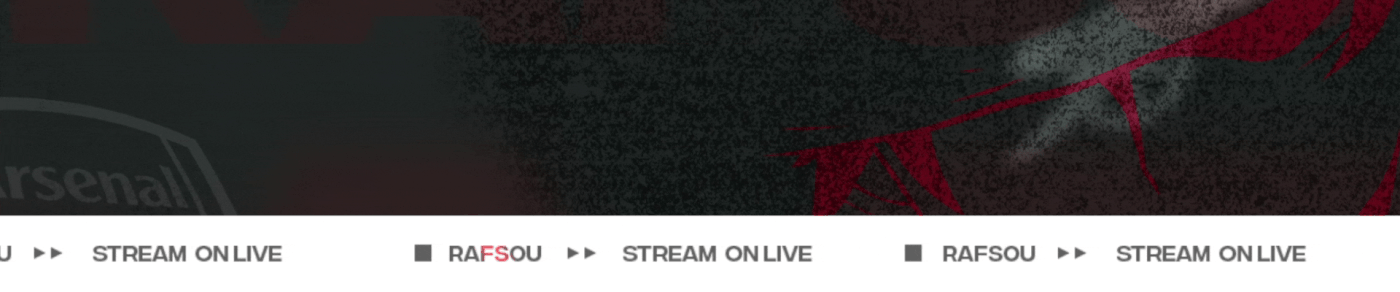 Rafsou – Broadcast Live Design – Vue 4