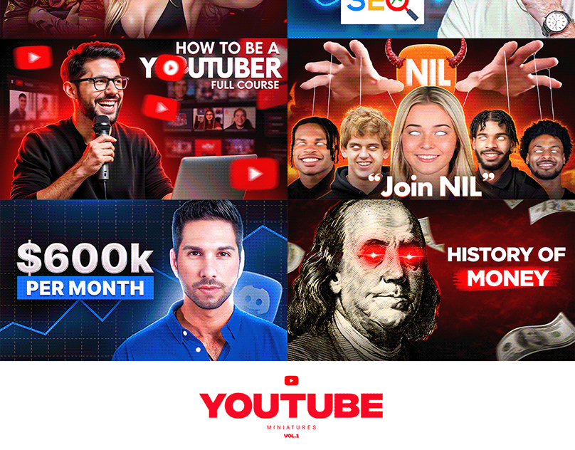 Youtube Thumbnails Vol. 1