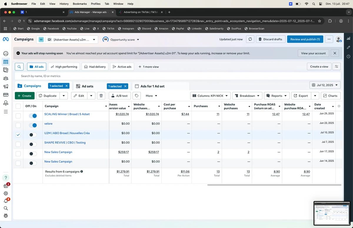 Shape Revive – TikTok Ads – Vue 8