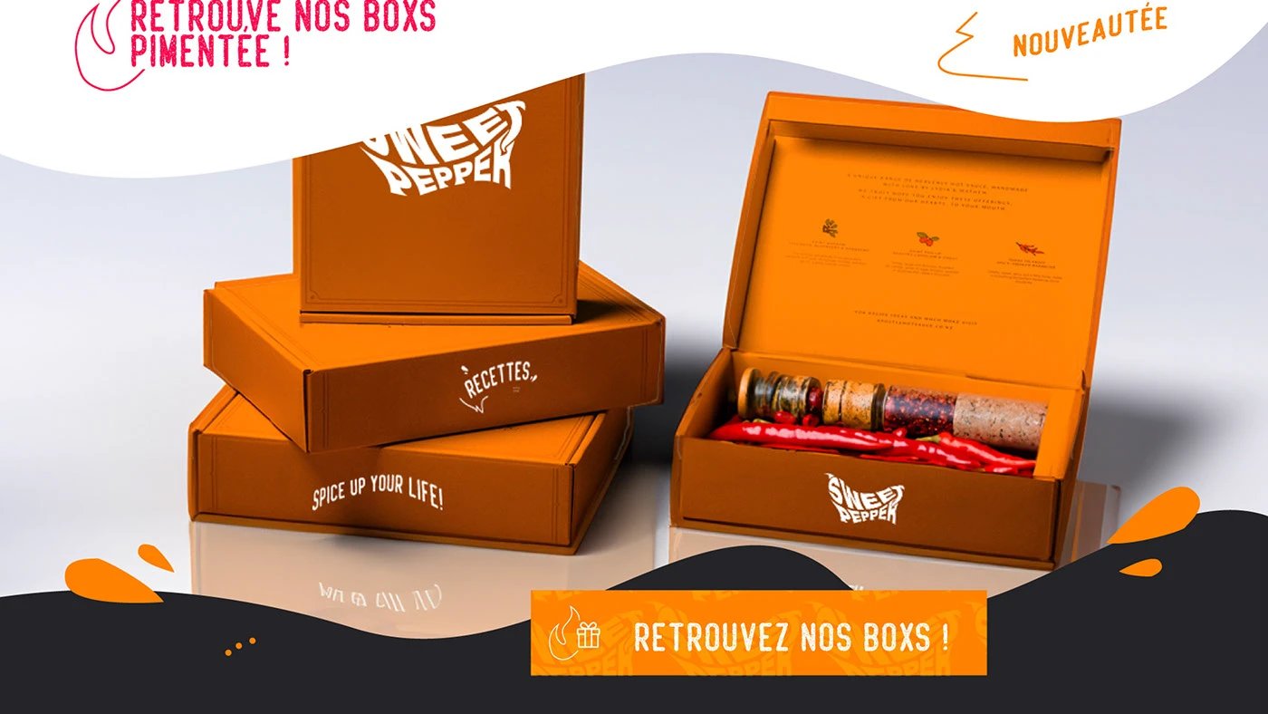Sweet Pepper – Branding & Direction artistique – Vue 26