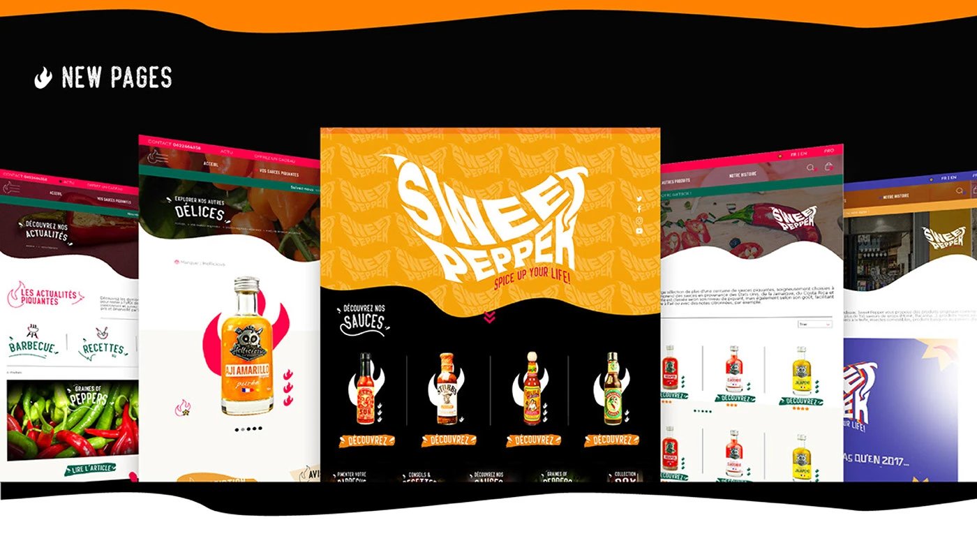 Sweet Pepper – Branding & Direction artistique – Vue 24