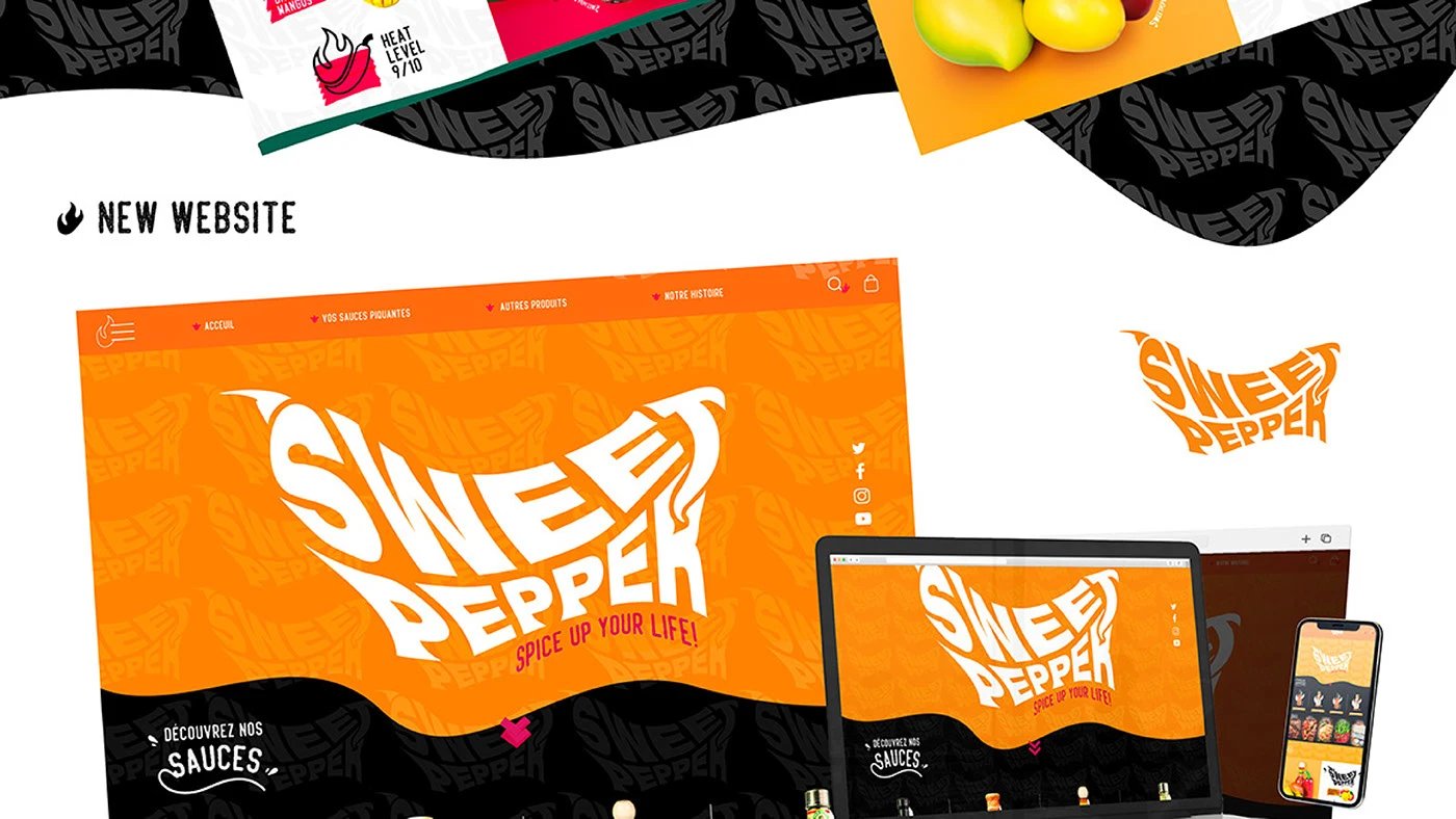 Sweet Pepper – Branding & Direction artistique – Vue 22