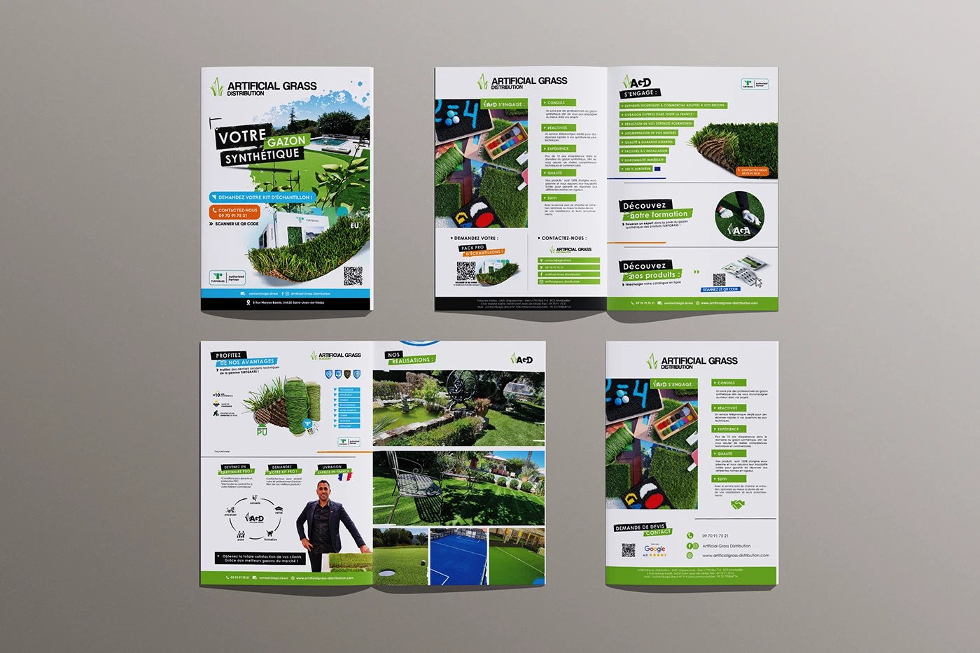 TURFGRASS & AGD – Branding & Catalogue print – Vue 14