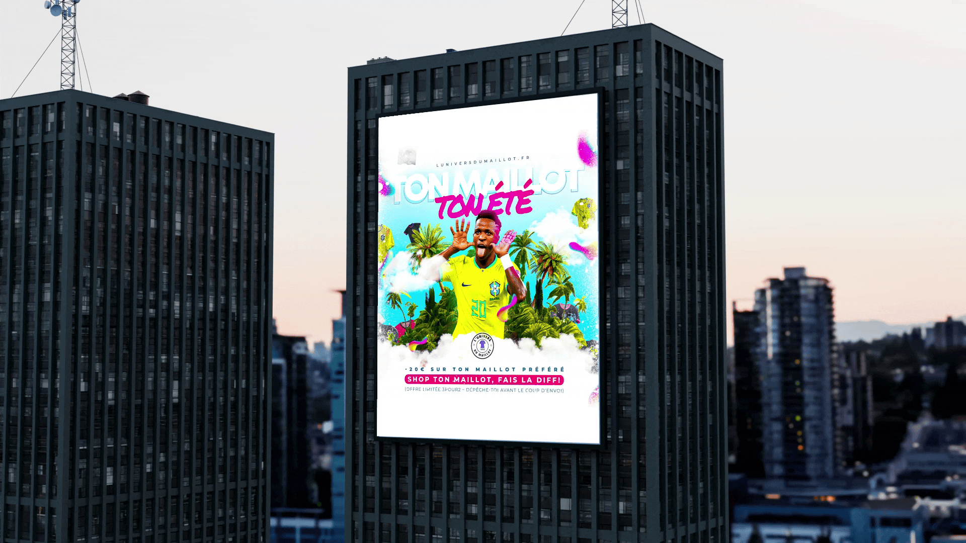 L'univers du maillots – Social Media – Vue 13