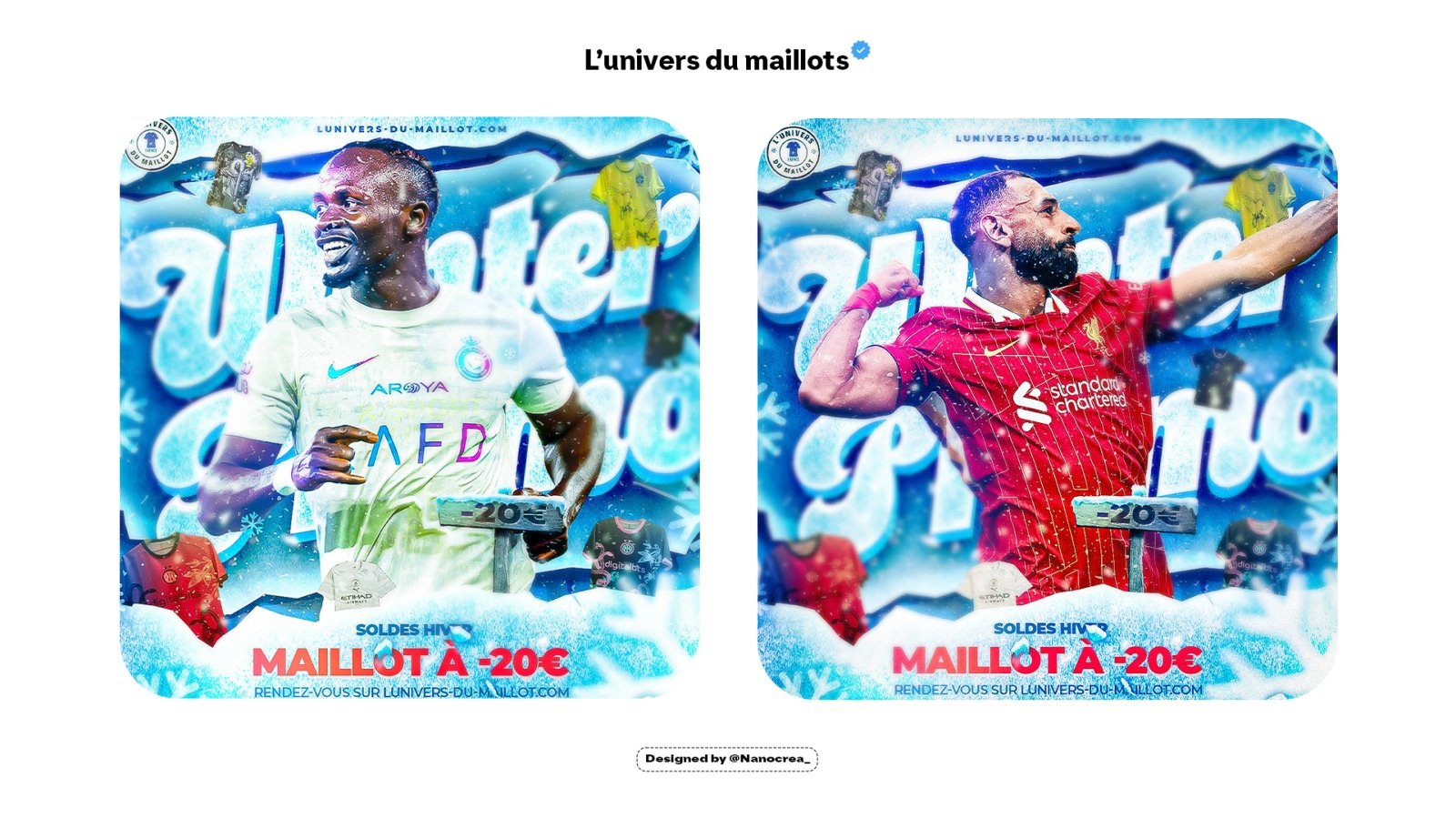 L'univers du maillots – Social Media – Vue 18