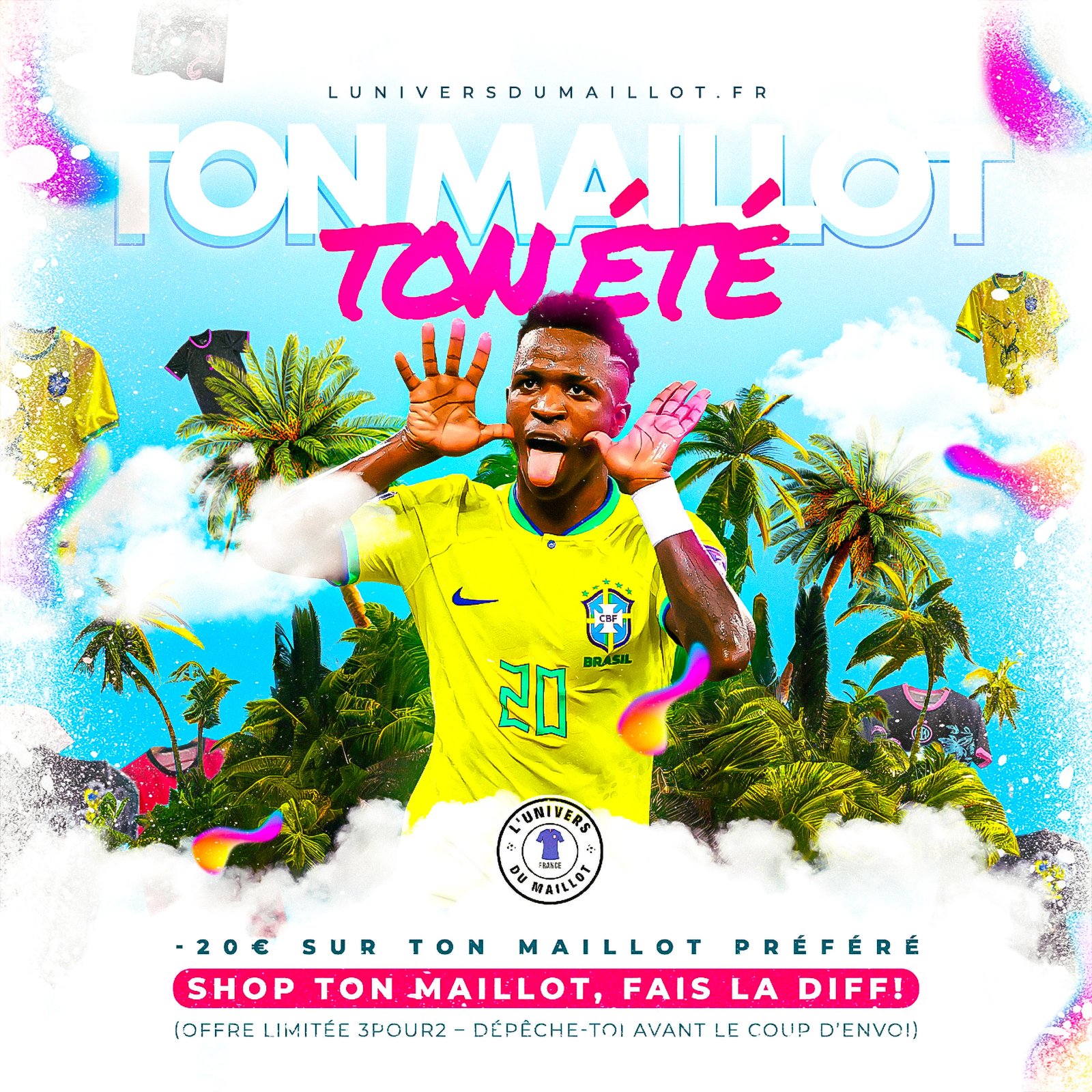 L'univers du maillots – Social Media – Vue 4